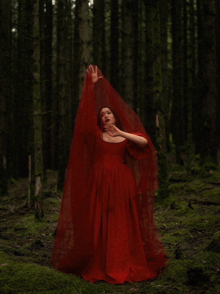 Fine-art conceptual portrait created by Scottish portrait photographer
